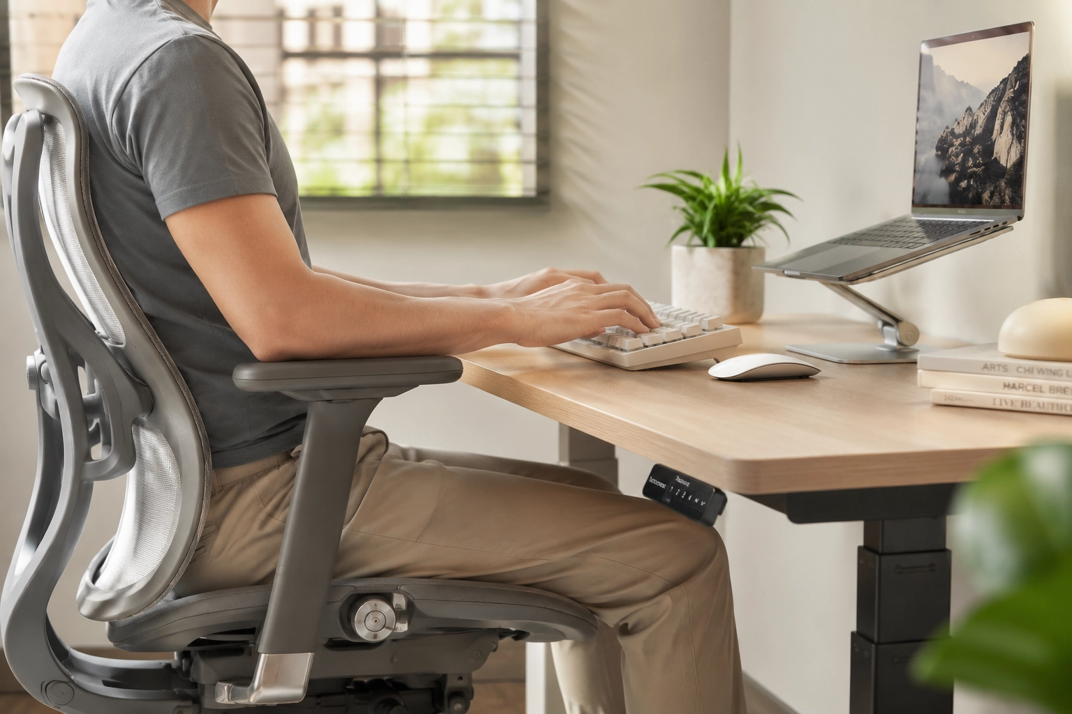 How to fix lower back pain sitting posture
