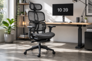 Sihoo Doro C300 full profile view in a bright modern creative workspace