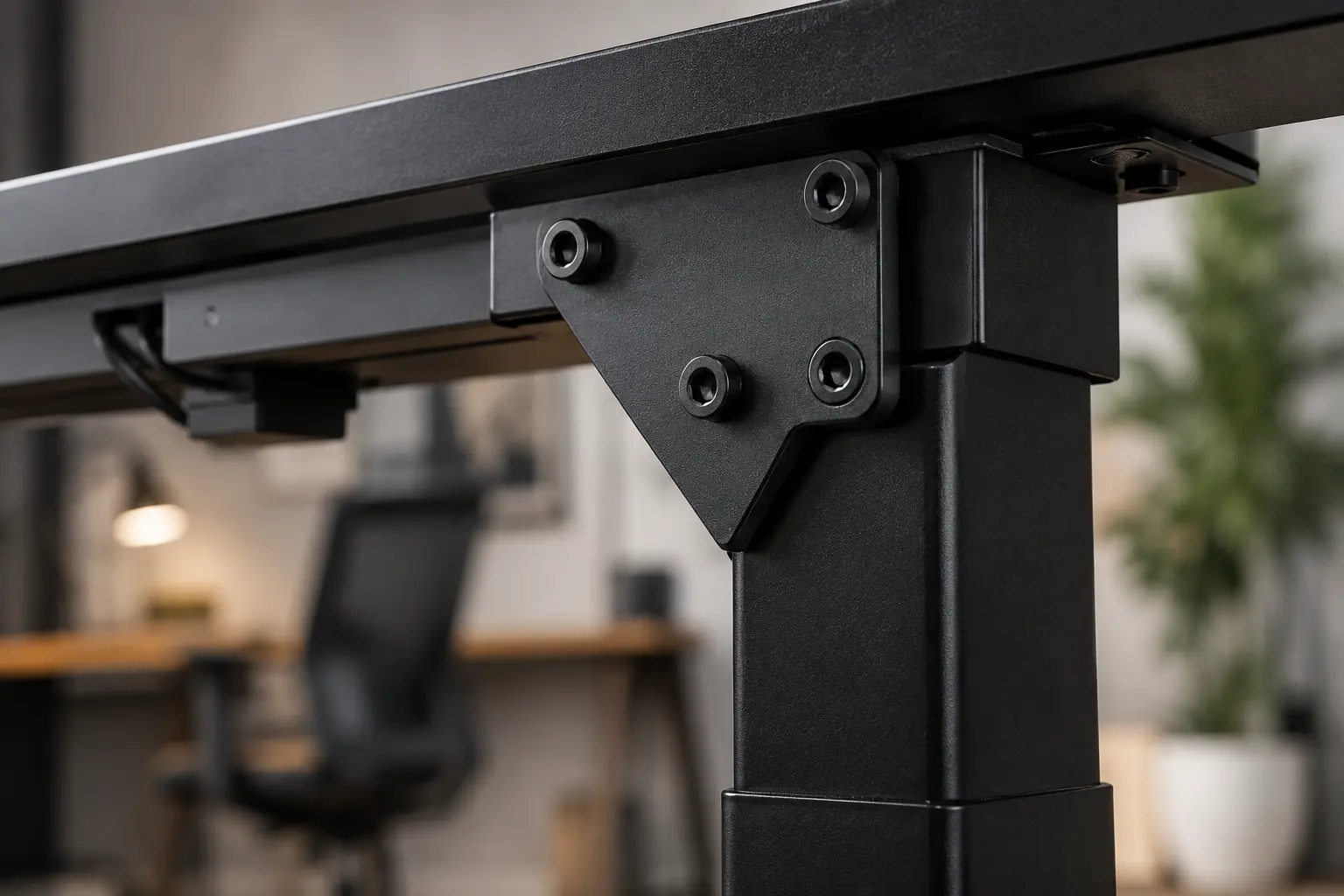Uplift V2 structural corner stability brackets close up details